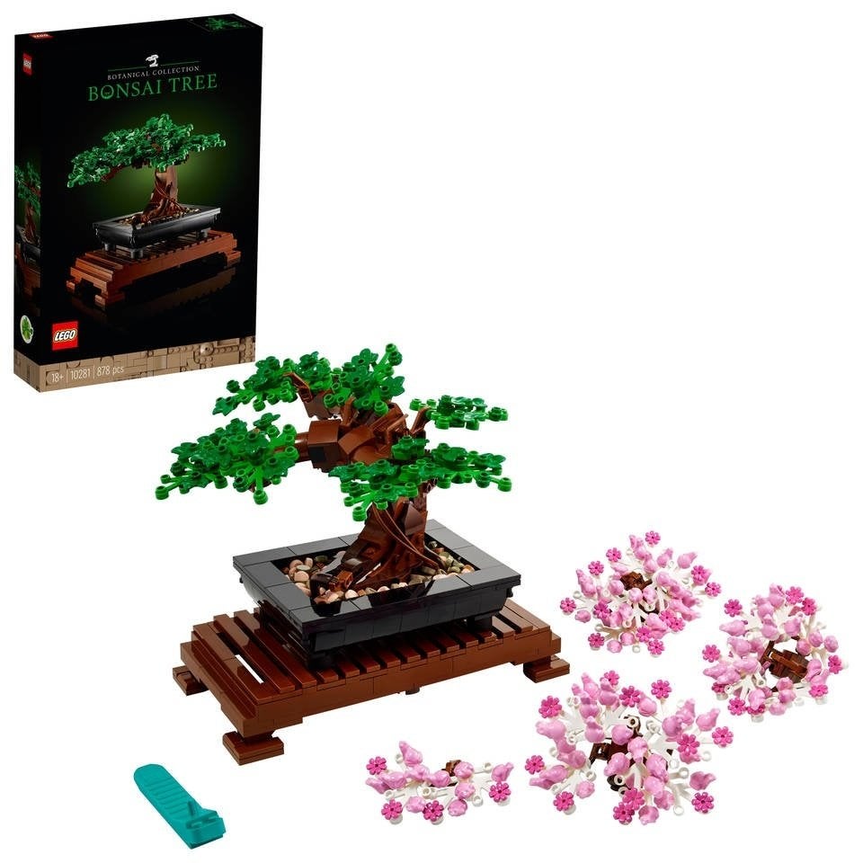 LEGO 10281 Botanical Collection Bonsaiboompje, Overige thema's, Lego, Nieuw, Ophalen of Verzenden