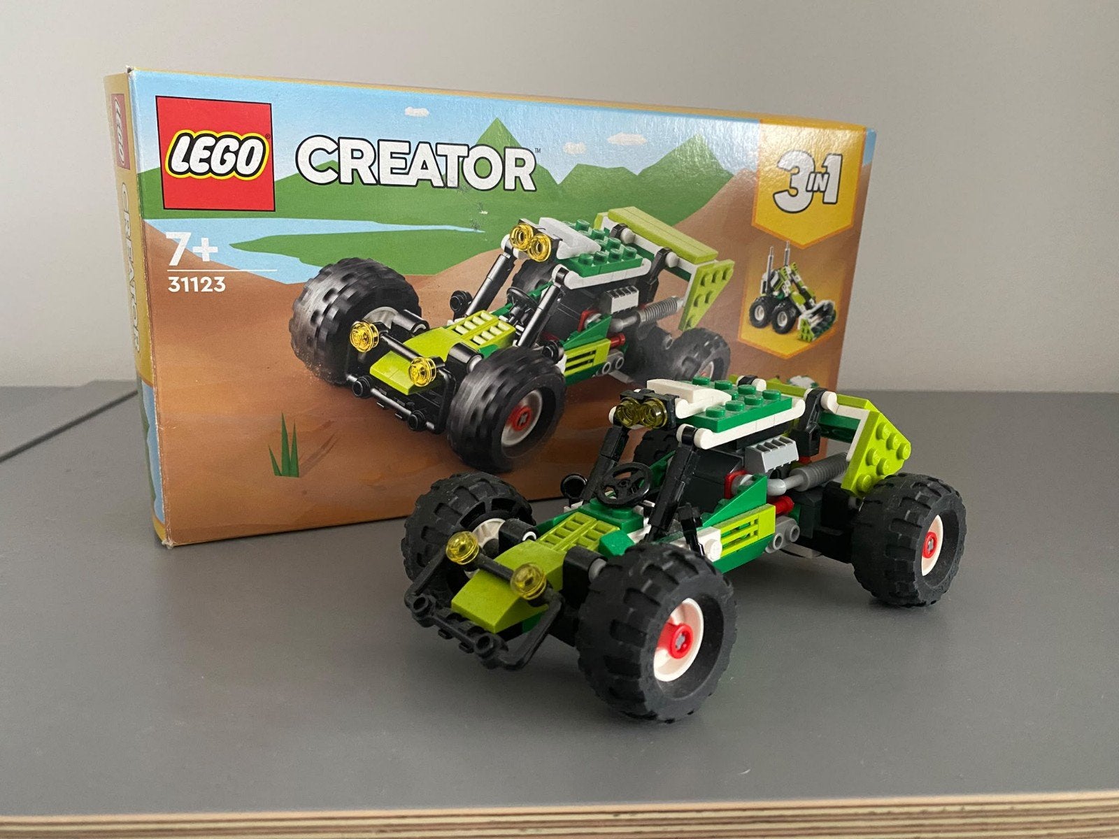Lego Creator 31123 Buggy - 3-in-1 set, Inclusief instructies, Lego, Ophalen of Verzenden, Zo goed als nieuw