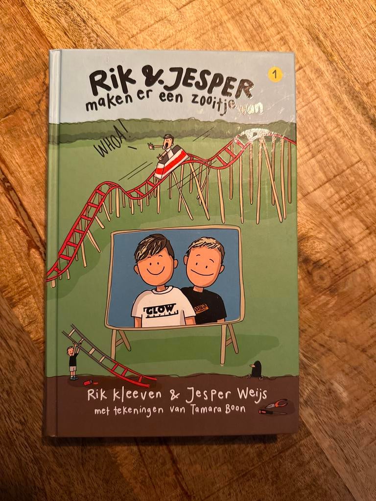 Rik & Jesper deel 1: Maken er een zooitje van (nieuwstaat), Ophalen of Verzenden, Zo goed als nieuw, Fictie algemeen