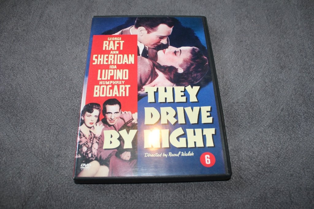 DVD They Drive by Night, Nederlands, Ophalen of Verzenden, Thrillers en Misdaad, Gebruikt