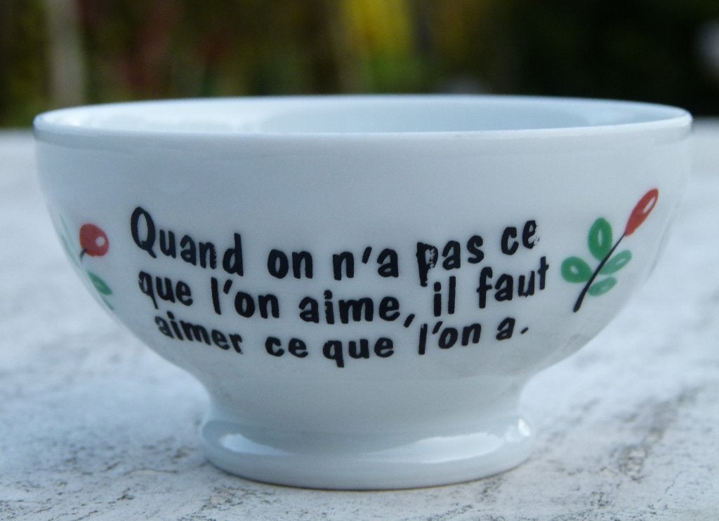 Limoges Vive La France 4 Snack / Dessert Kommen, Overige merken, Nieuw, Ophalen of Verzenden, Kom(men)