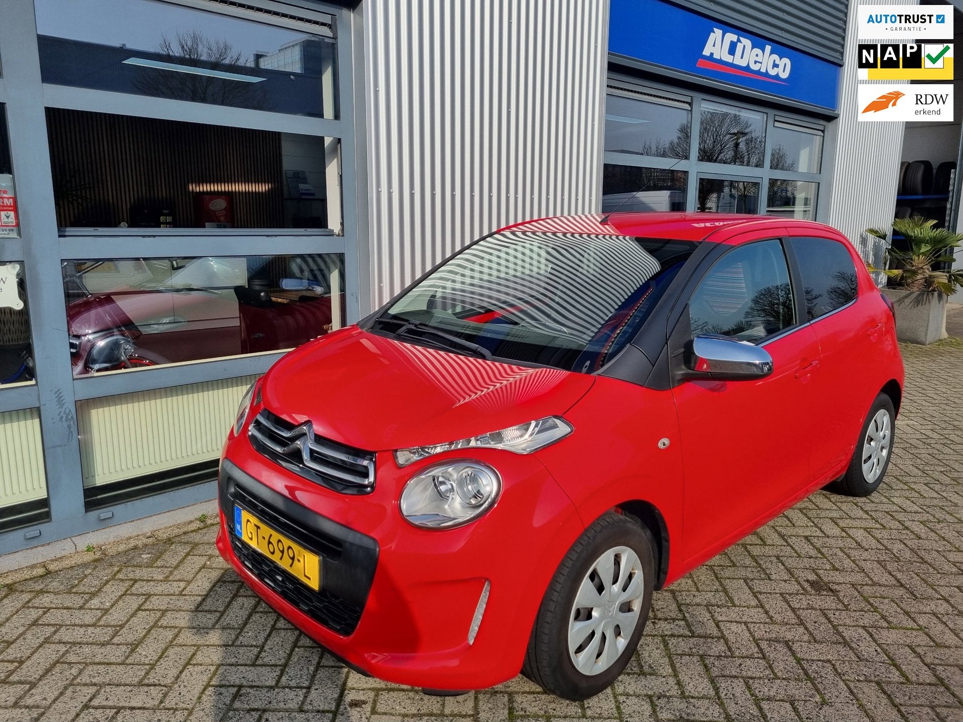 Citroen C1 1.0 e-VTi Style Edition | airco | nieuwe koppelin, Auto's, Voorwielaandrijving, Gebruikt, Euro 6, 4 stoelen