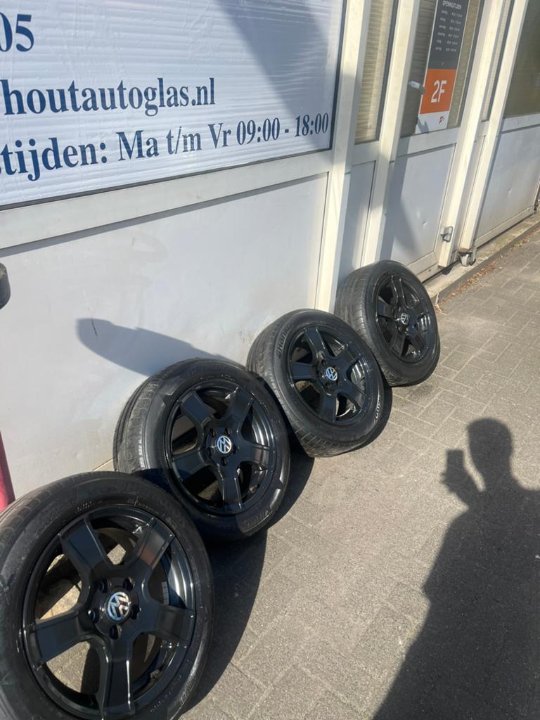 Mooie volkswagen wielen 15”, Ophalen, Gebruikt