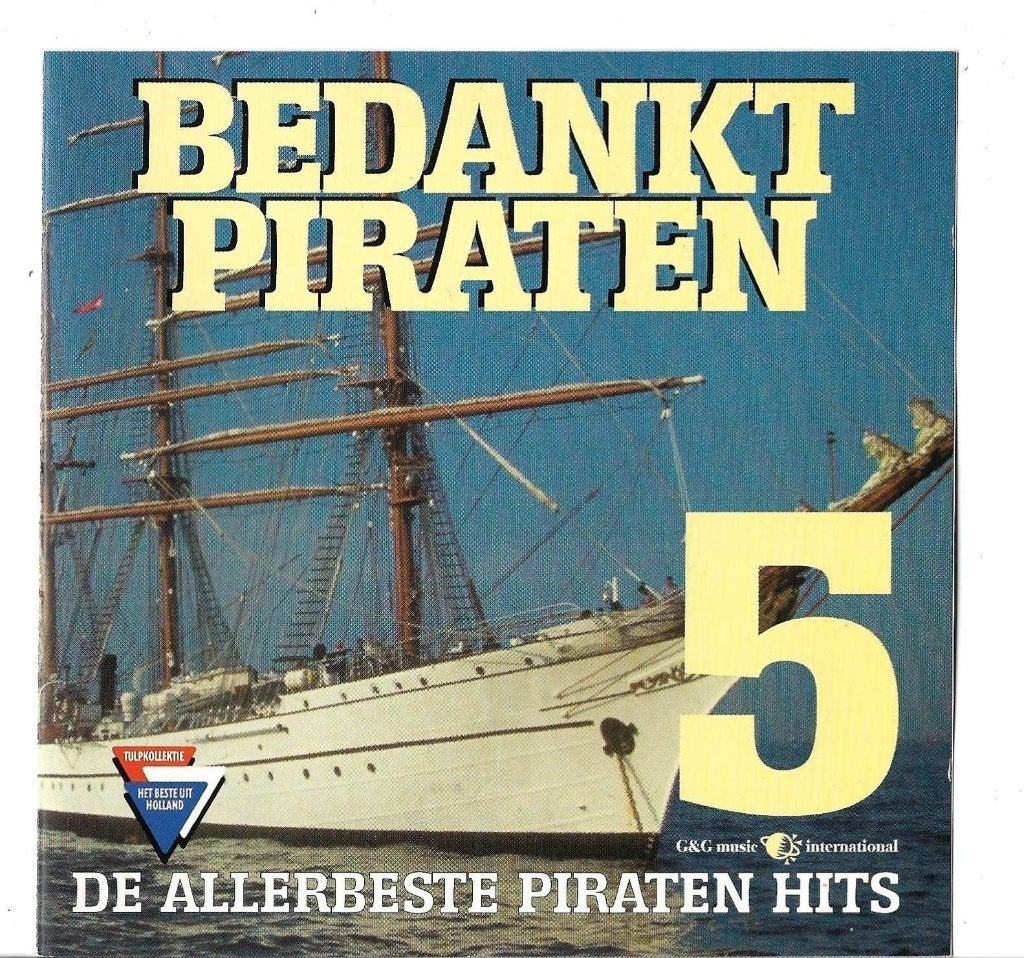 BEDANKT PIRATEN 5, Ophalen of Verzenden, Zo goed als nieuw, Levenslied of Smartlap