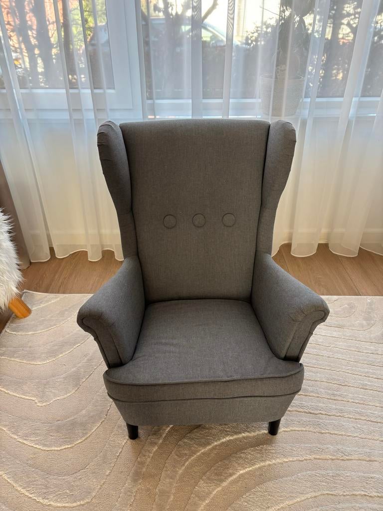 Kinderfauteuil STRANDMON grijs, Ophalen, Gebruikt, Overige typen