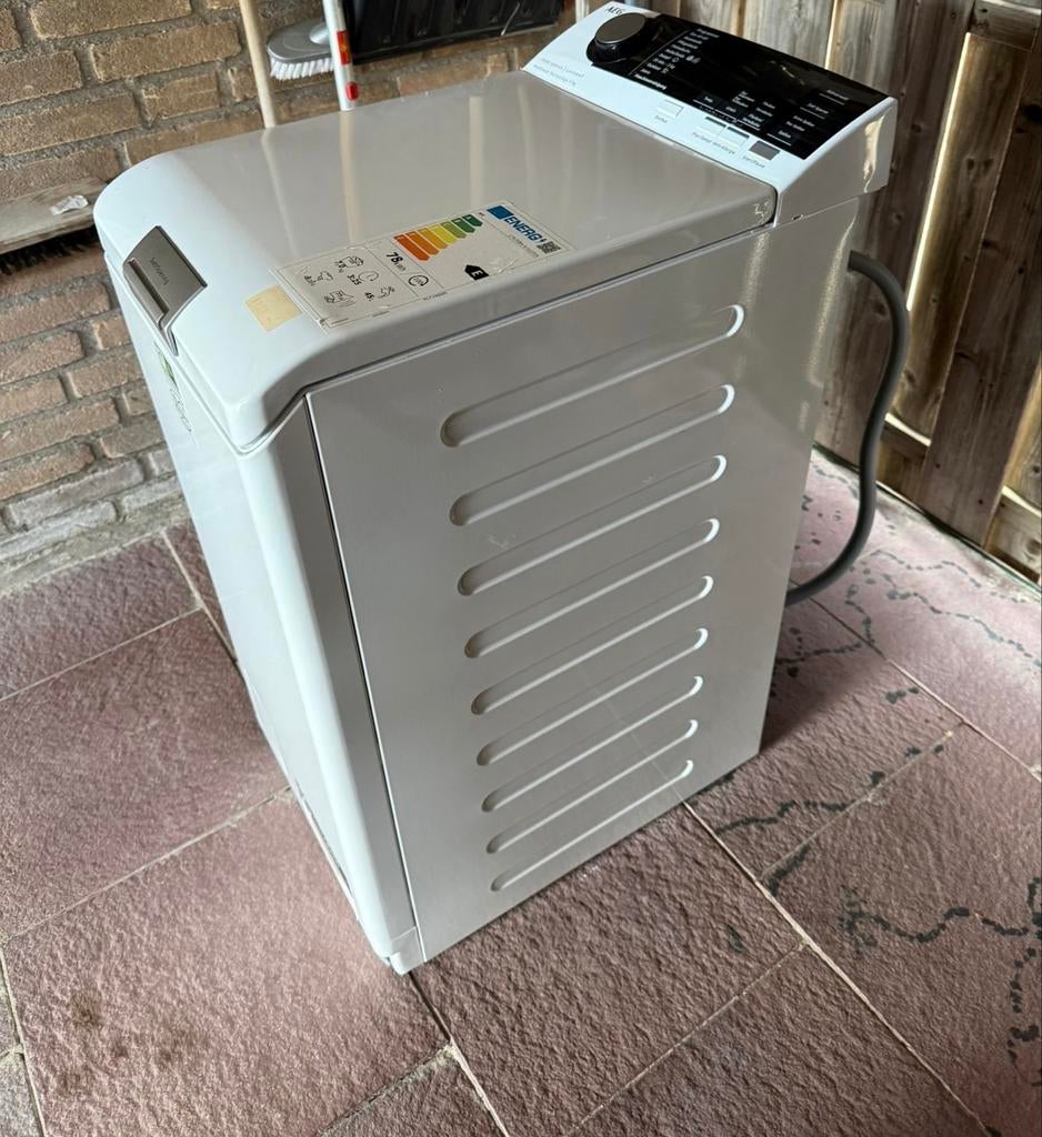 AEG Bovenlader Wasmachine - 7kg, 1200 toeren, A+++, Witgoed en Apparatuur, Wasmachines, Ophalen, Gebruikt, Bovenlader, Energieklasse A of zuiniger