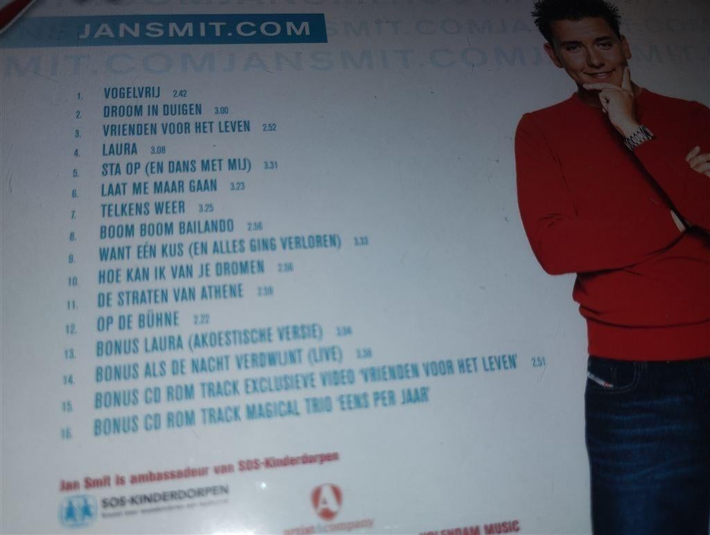 Jan Smit - Jansmit com, Ophalen of Verzenden, Zo goed als nieuw, Levenslied of Smartlap