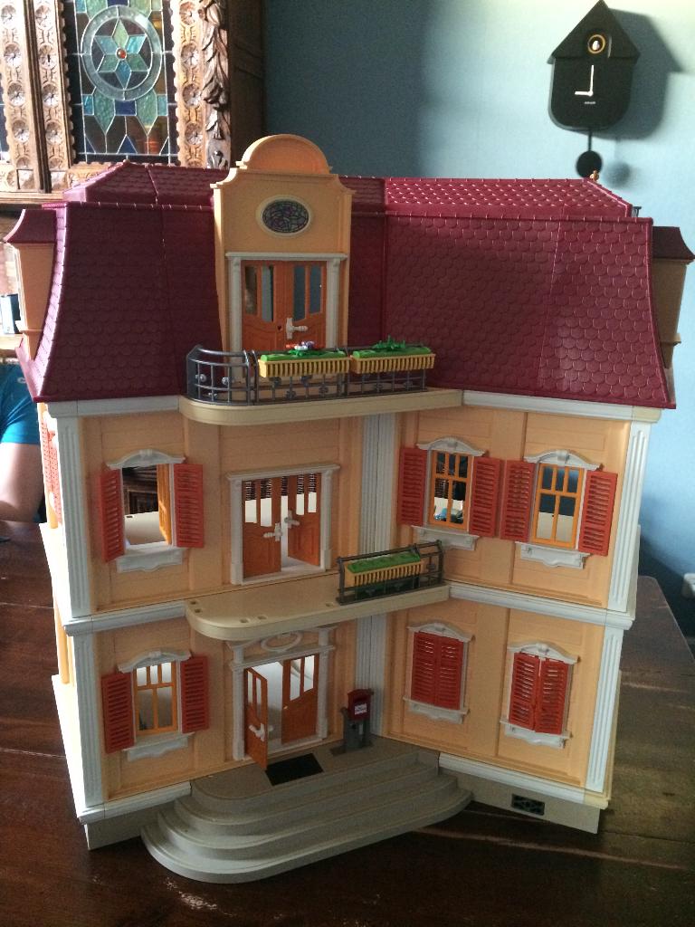 playmobil 5302 landhuis met werkende bel en extra's, Kinderen en Baby's, Speelgoed | Playmobil, Ophalen, Zo goed als nieuw, Los playmobil