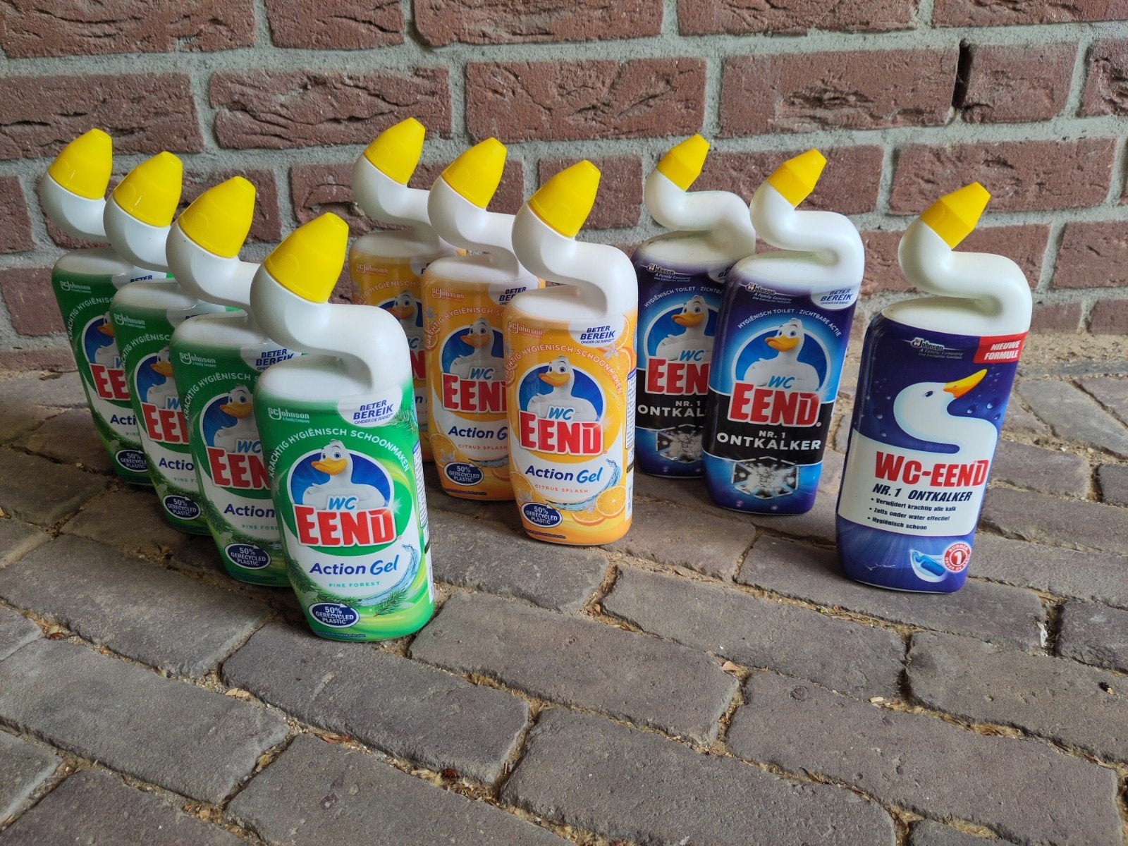 10 Flessen WC-EEND, Ophalen of Verzenden, Schoonmaakmiddel