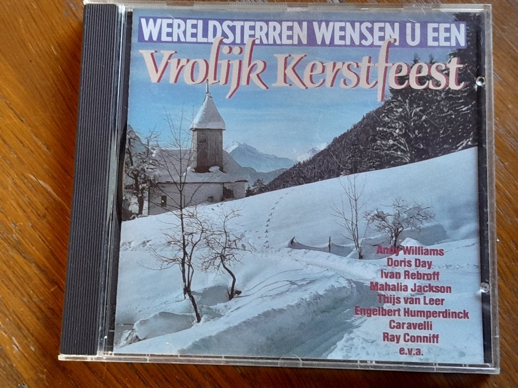Wereldsterren Wensen U Een Vrolijk Kerstfeest cd ZGAN, Kerst, Ophalen of Verzenden, Zo goed als nieuw, Verzamelalbum