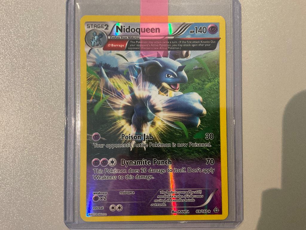 Nidoqueen (Omega) - XY - Primal Clash - 69/160 (Reverse), Verzenden, Zo goed als nieuw, Losse kaart