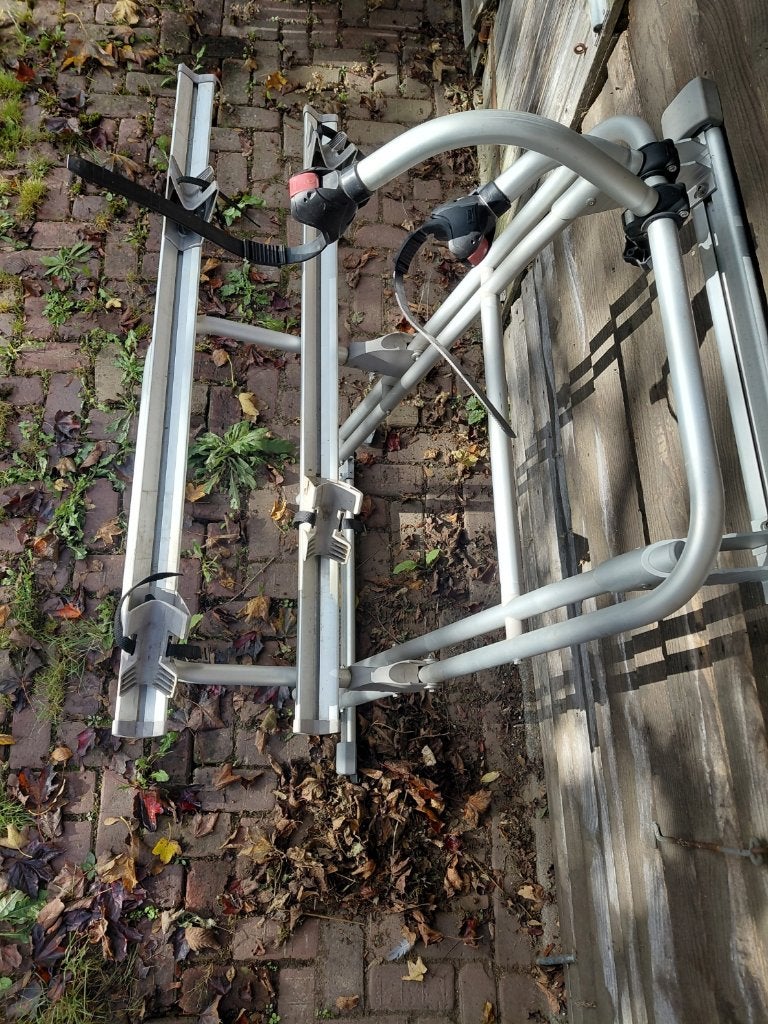 EURO CARRY Fietsendrager voor Camper. Deurmontage. TEAB!, Auto diversen, Gebruikt, Euro Carry, Onbekend, Onbekend