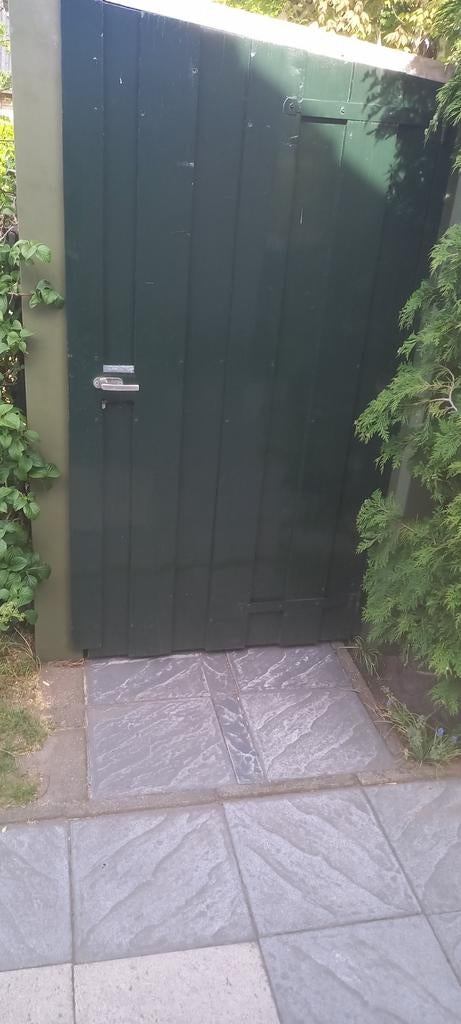 Tuinpoort, Tuin en Terras, Ophalen of Verzenden, Hout, Draaipoort, 150 tot 200 cm
