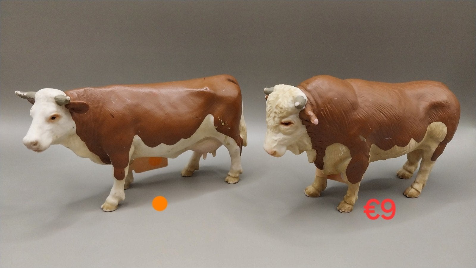 schleich koeien, Ophalen of Verzenden, Gebruikt, Boerderijdier, Beeldje of Figuurtje