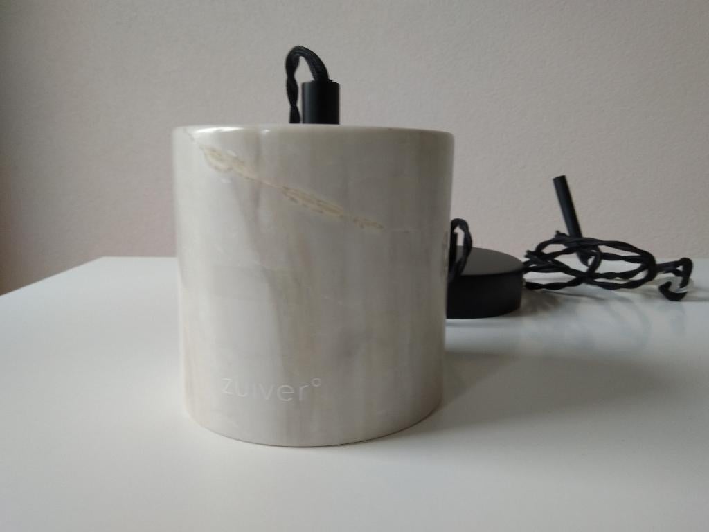 Zuiver pendant lamp Trust Marble White, Ophalen of Verzenden, Nieuw, Overige materialen