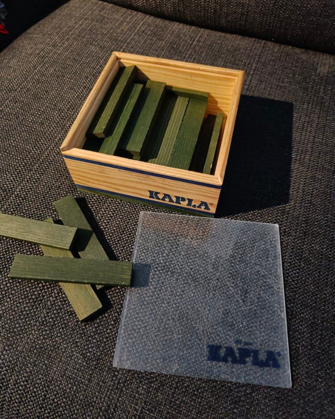 Kapla plankjes - Unieke legergroene kleur, Ophalen of Verzenden, Gebruikt, Overige merken