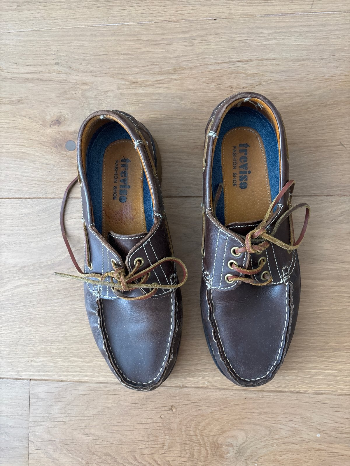 Treviso bruine leren bootschoenen heren maat 44, Kleding | Heren, Schoenen, Ophalen of Verzenden, Gedragen, Bruin, Boots