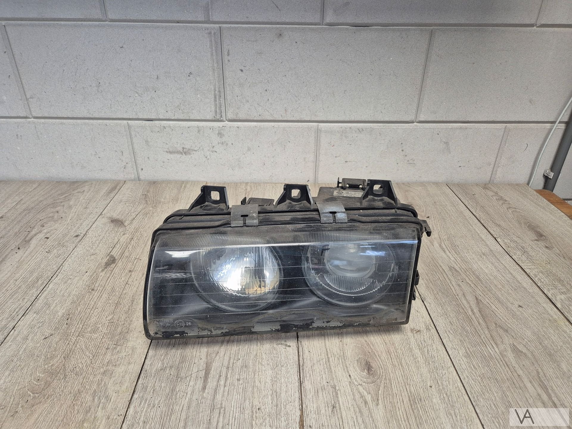 Koplamp links van BMW 3 serie E36 1990 - 1998 ZKW 1393271, Gebruikt, -, -, Ophalen of Verzenden