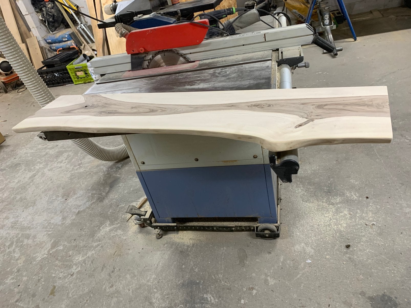 Massief walnoot houten wandplank 120cm, Ophalen, Nieuw