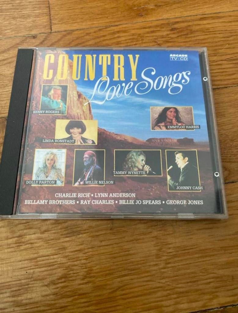 Country Love Songs CD - Kenny Rogers, Dolly Parton e.a., Ophalen of Verzenden, Zo goed als nieuw