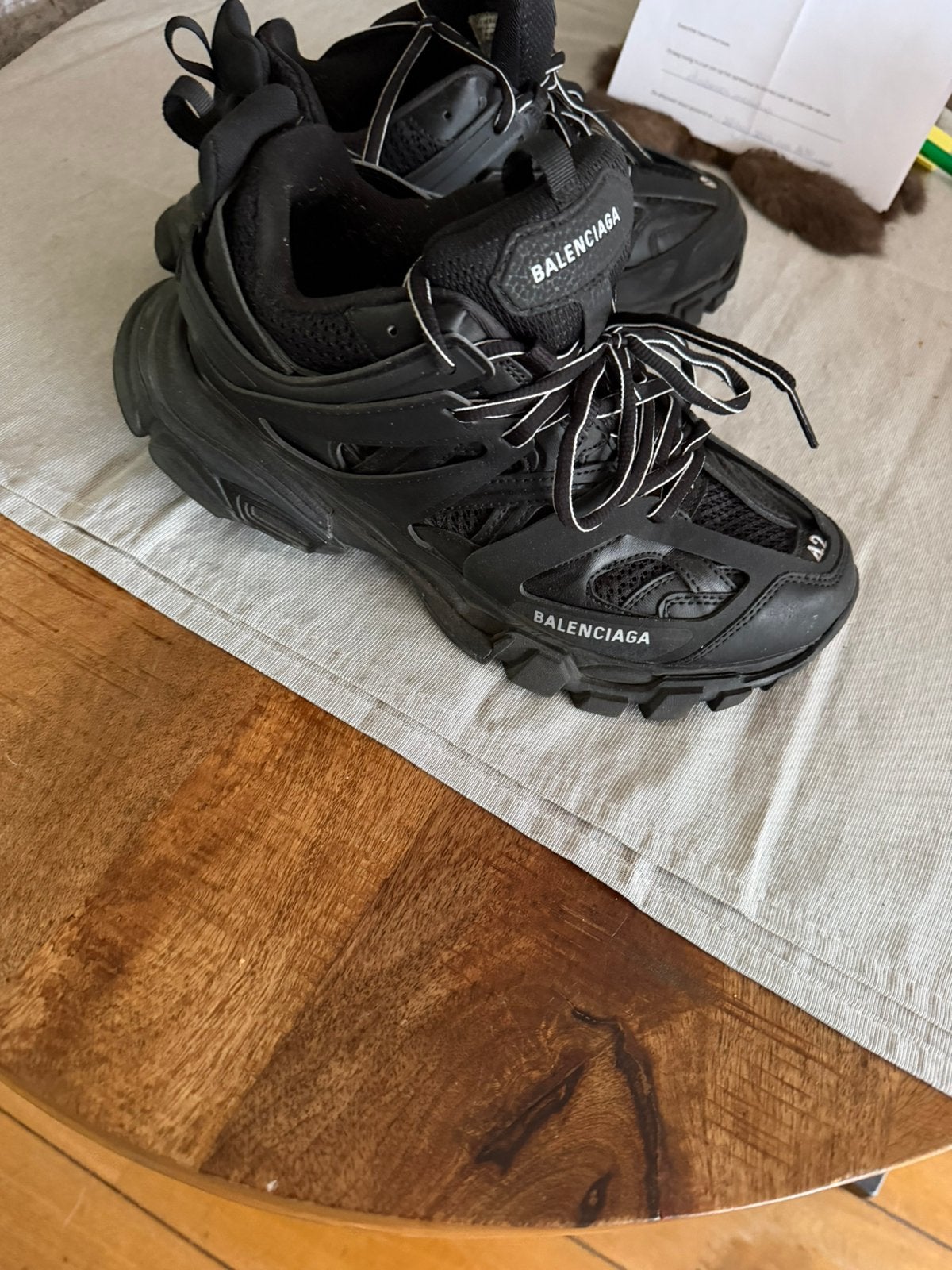 Balenciaga tracks 42, Ophalen of Verzenden, Zo goed als nieuw, Zwart