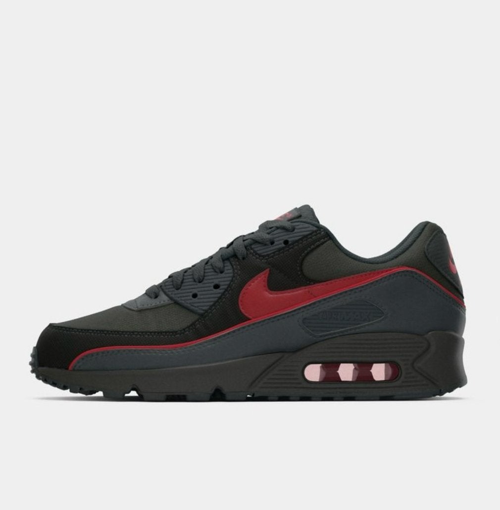 Nike Air Max 90 ‘Iron Grey University Red’ - maat 42, Kleding | Heren, Schoenen, Product.Safety.ENEA@nike.com, Zwart, Nike, Nieuw