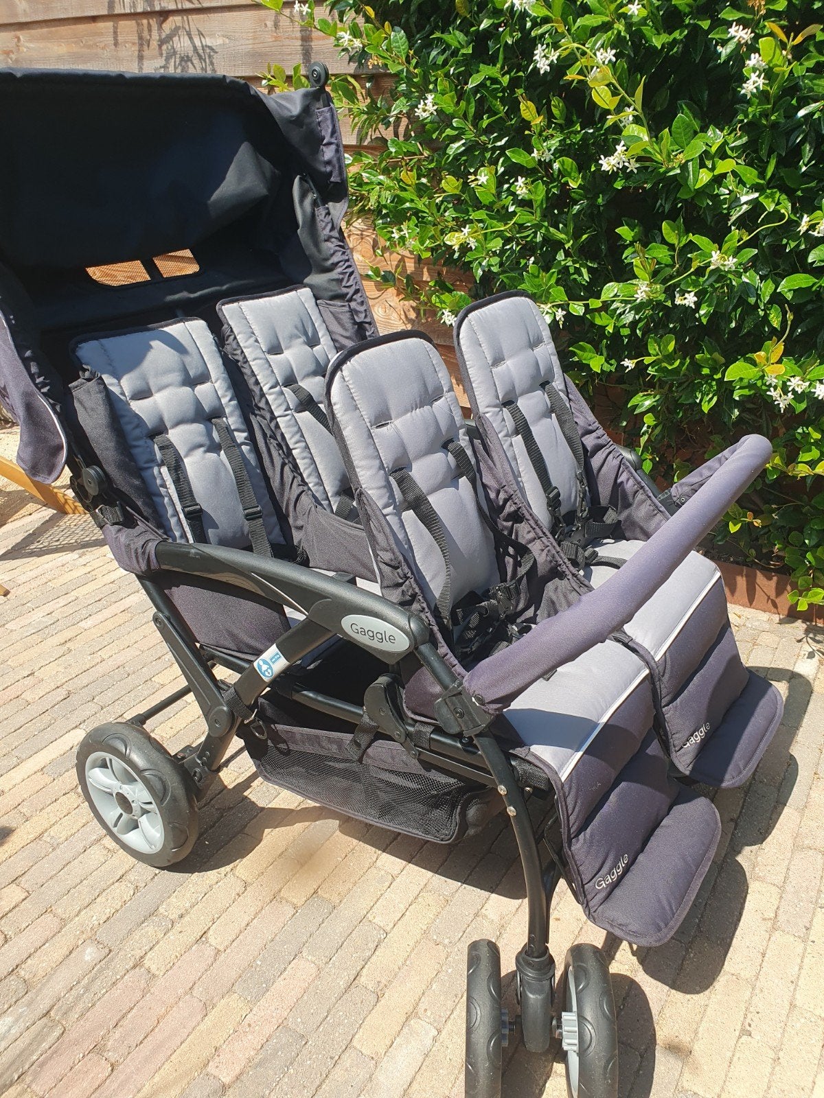 Gaggle Compass Quad Stroller, 4-ling wagen, Ophalen, Gebruikt, Combiwagen, Overige merken