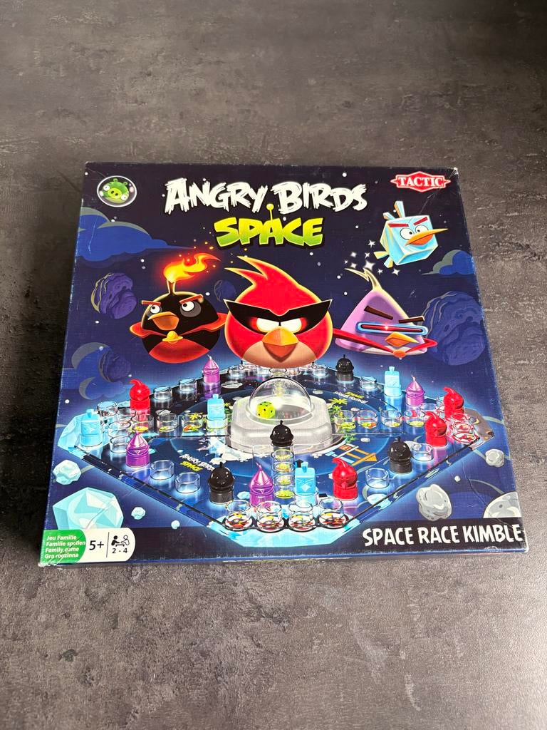 Angry Birds Space Race Kimble - Mens erger je niet, Drie of vier spelers, Ophalen of Verzenden, Gebruikt