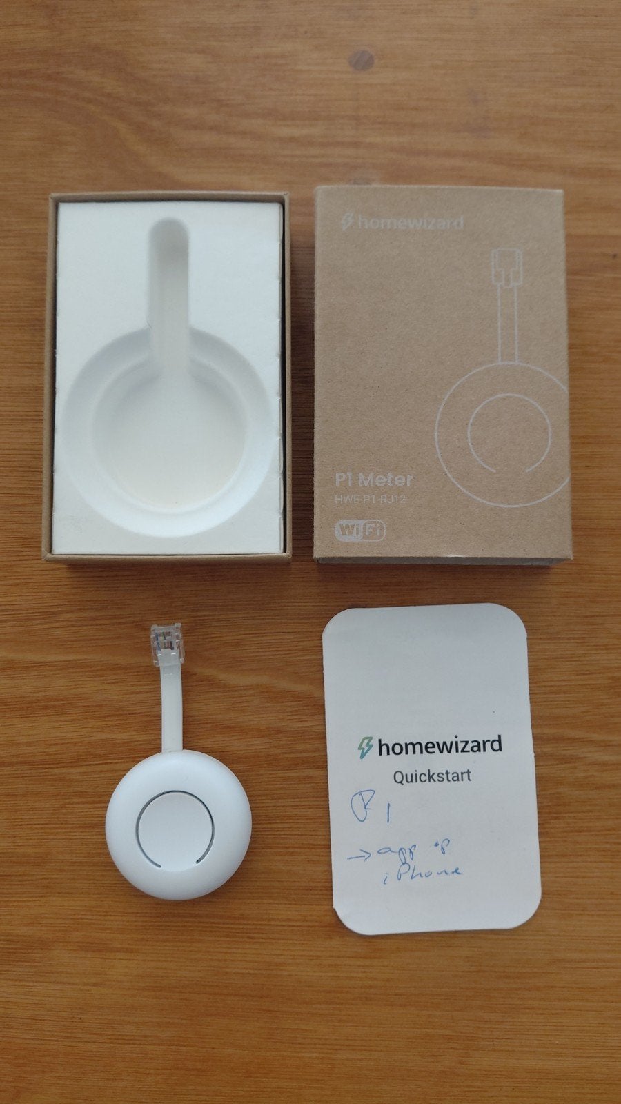 HomeWizard P1 Meter, Ophalen of Verzenden, Zo goed als nieuw