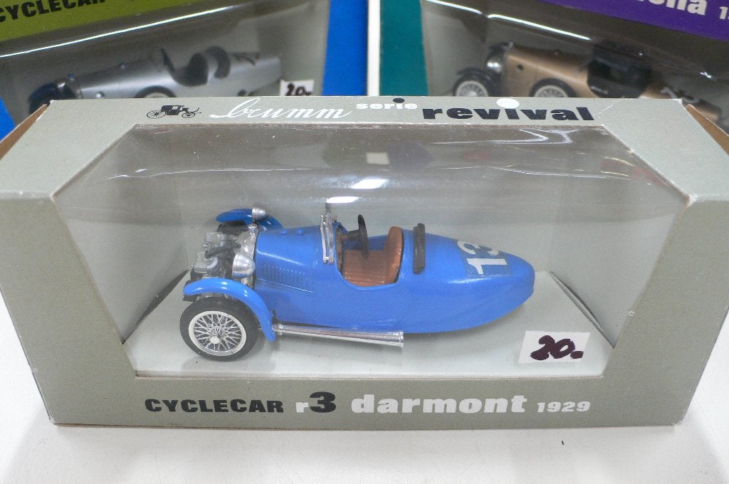 darmont 1929-franse morgan - brumm r3  1/43-OPRUIMING!!!!!!!, Hobby en Vrije tijd, Modelauto's | 1:43, Verzenden, Nieuw, Auto