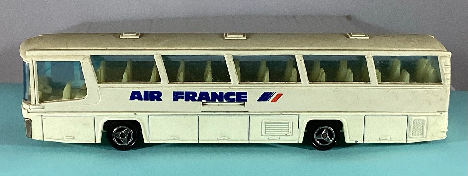 Majorette Neoplan Jetliner Air France Bus Modelbouw 1:87, Overige merken, Gebruikt, 1:50 of kleiner, Overige typen