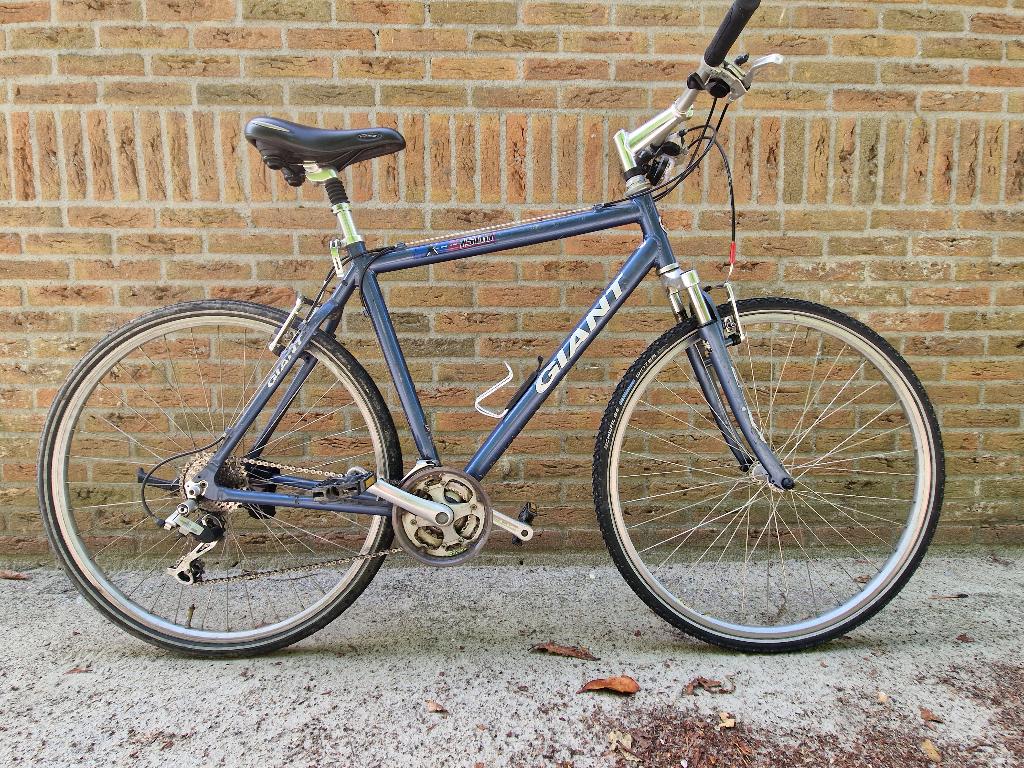 GIANT 28 inch Mountainbike, Ophalen, Gebruikt, Hardtail, Velgrem