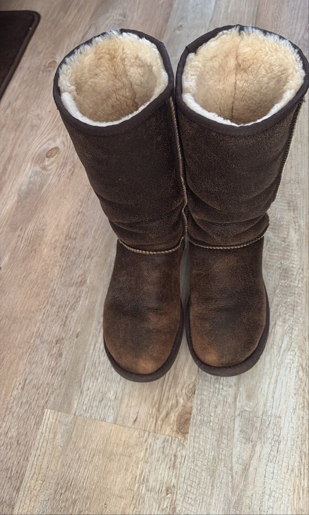 UGG Classic Tall Bomber W6 (37,5), Hoge laarzen, UGG, Bruin, Ophalen of Verzenden