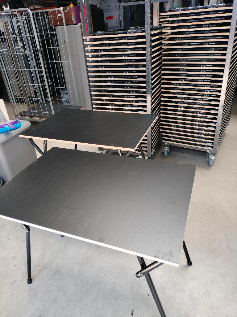 Klaptafeltjes / examentafels, Ophalen, Gebruikt, Meubilair