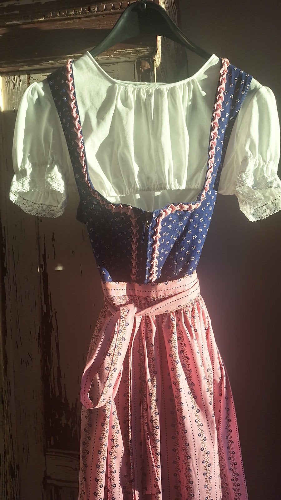 Vintage trachten Dirndl oktoberfeest Tiroler, Wurzer, Maat 46/48 (XL) of groter, Ophalen of Verzenden, Overige thema's