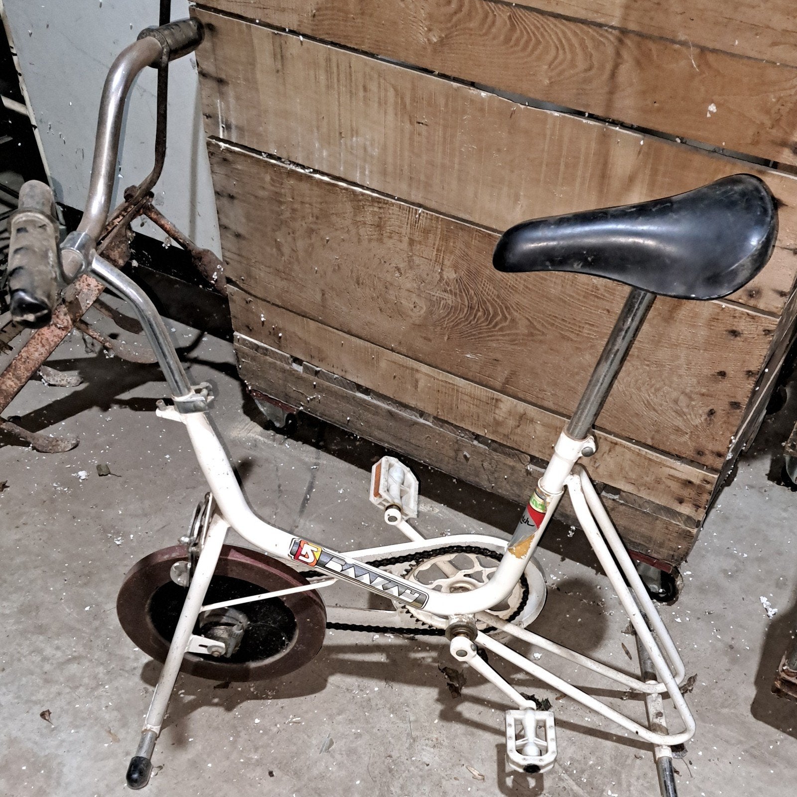 hometrainer vintage Hometrainer decoratie, Ophalen