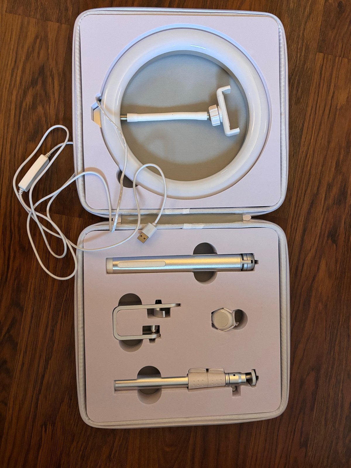 Kodak ring light - ideaal voor content creatie, Lamp of Flitsset, Telefoonhouder, Ophalen of Verzenden, Zo goed als nieuw