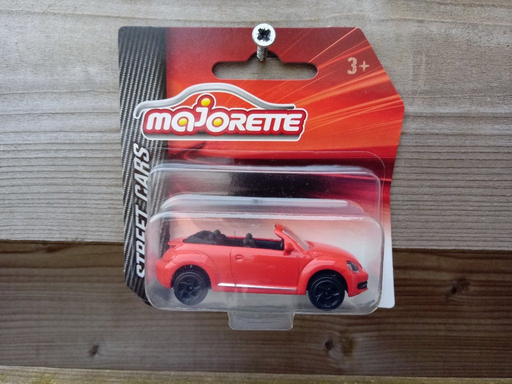 Volkswagen Beetle Convertible Majorette, Ophalen, Nieuw, Auto