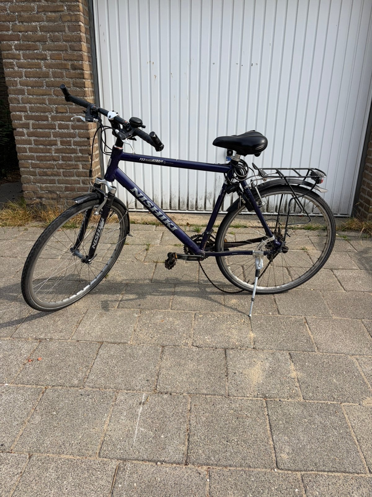 Opknapper; (hybride) herenfiets, Gebruikt, Ophalen, Overige merken, Minder dan 10 versnellingen
