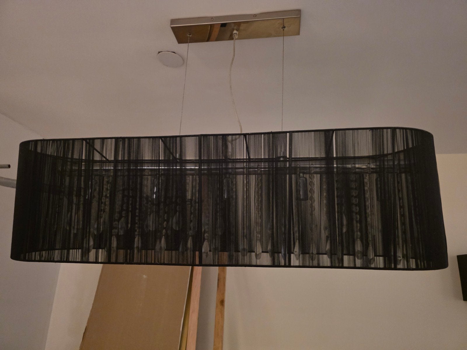 hanglamp, Ophalen, Gebruikt, Zwart, Rond