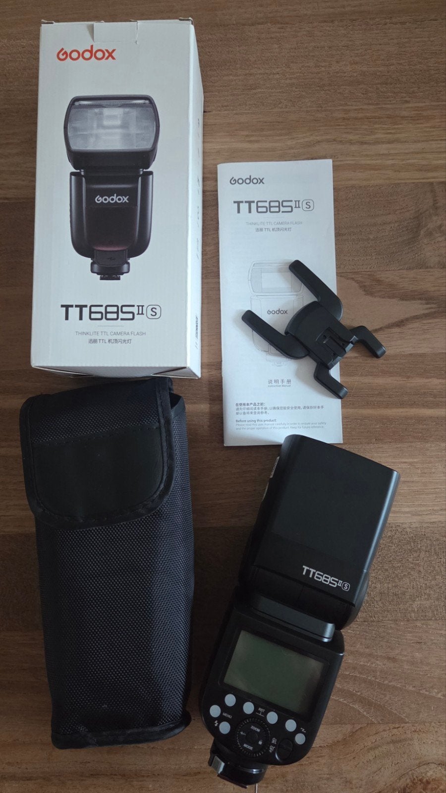 Godox TT685II-S Thinklite TTL flitser voor Sony, Externe flitser, Ophalen of Verzenden, Zo goed als nieuw, TTL