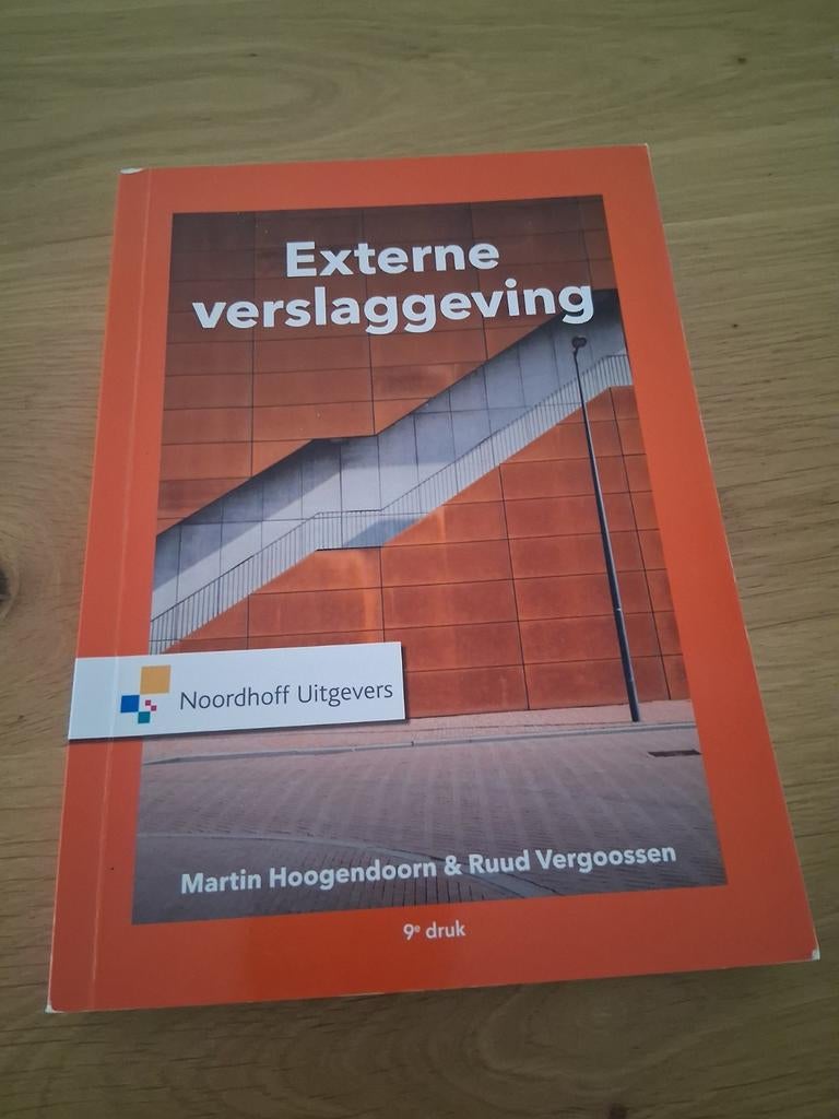 Externe verslaggeving - Martin Hoogendoorn & Ruud Vergoossen, Boeken, Martin Hoogendoorn & Ruud Vergoossen, Zo goed als nieuw