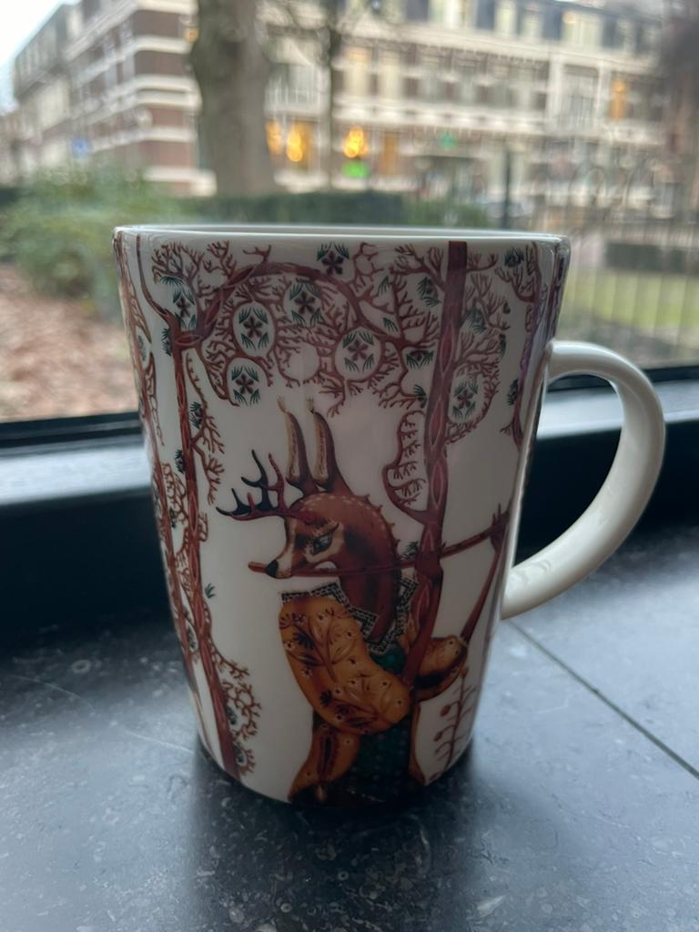 Iittala Tanssi mok beker 0,4L, Huis en Inrichting, Keuken | Servies, Ophalen of Verzenden, Zo goed als nieuw, Overige stijlen