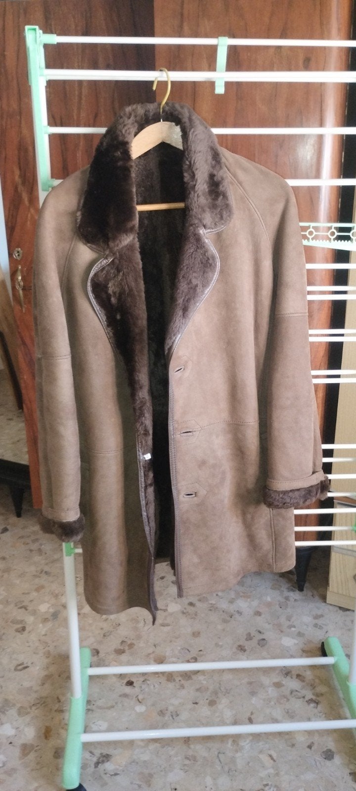 Vintage warme jas, Kleding | Dames, Jassen | Zomer, Zo goed als nieuw, Ophalen of Verzenden