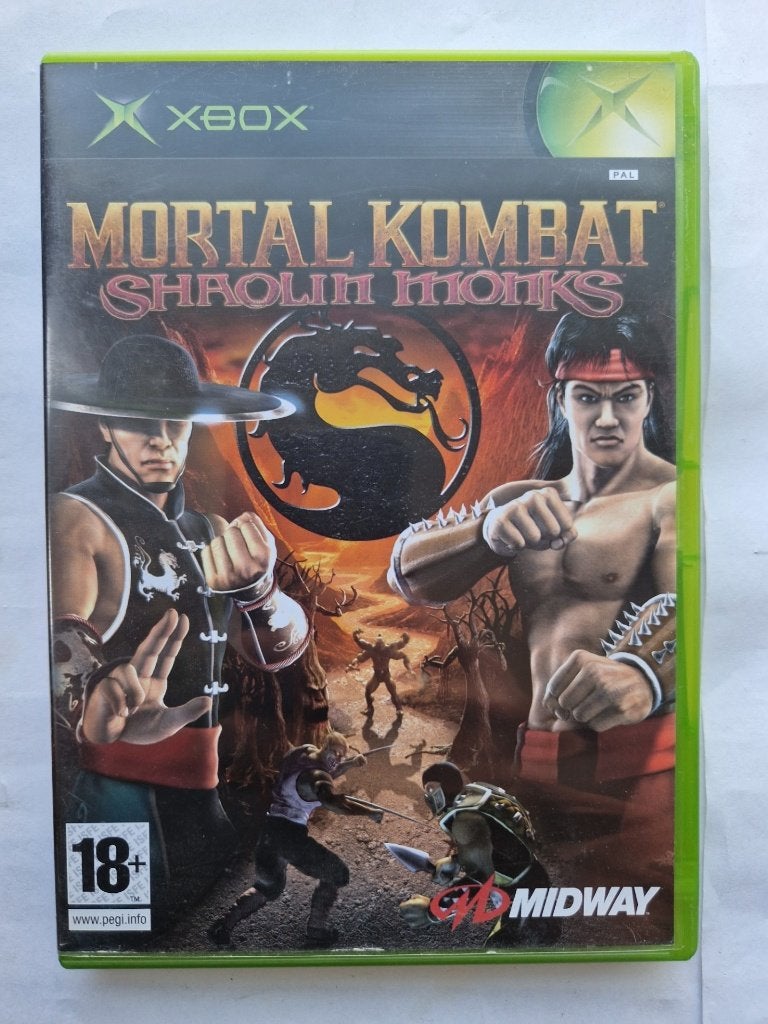 MORTAL KOMBAT shaolin monks, Spelcomputers en Games, Gebruikt, 1 speler, Racen en Vliegen, Ophalen of Verzenden