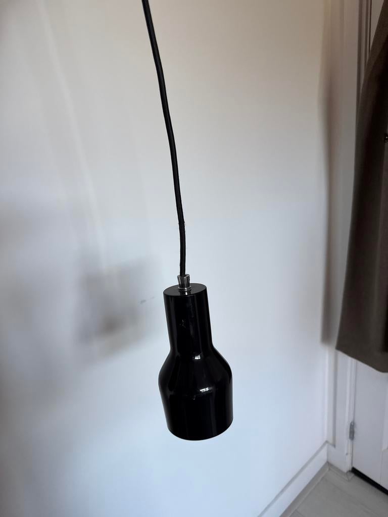 Zuiver lamp - Zwart met gele binnenkant, Ophalen, Gebruikt, Metaal, Minder dan 50 cm