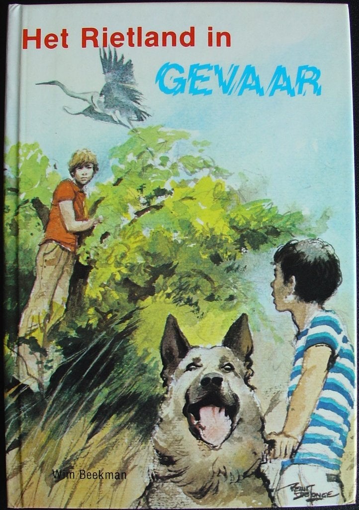 Het Rietland in gevaar boek, Ophalen of Verzenden, Zo goed als nieuw, Wim Beekman, Fictie