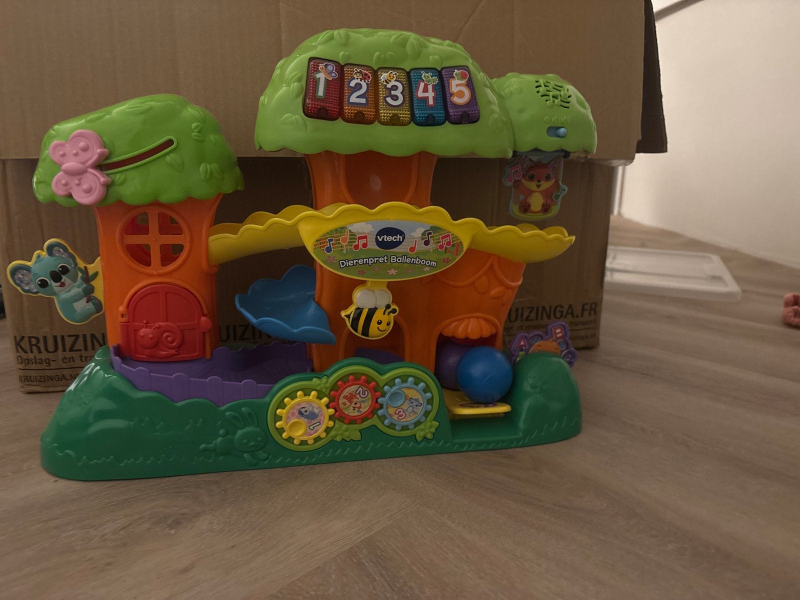 VTech Dierenpret Ballenboom - Interactief Speelgoed, Ophalen of Verzenden, Gebruikt, Overige typen, Met licht