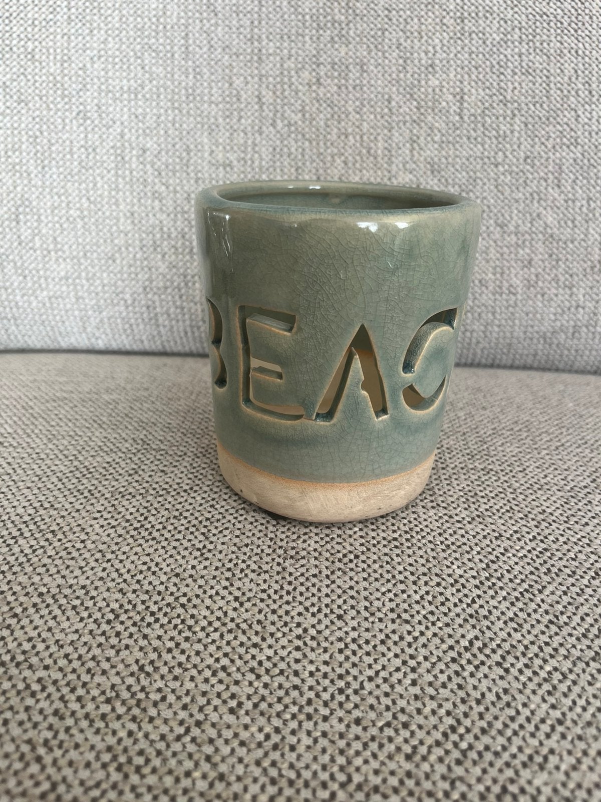 Te koop: votive/waxinelichthouder Beach van Rivièra Maison, Overige materialen, Blauw, Nieuw, Ophalen of Verzenden
