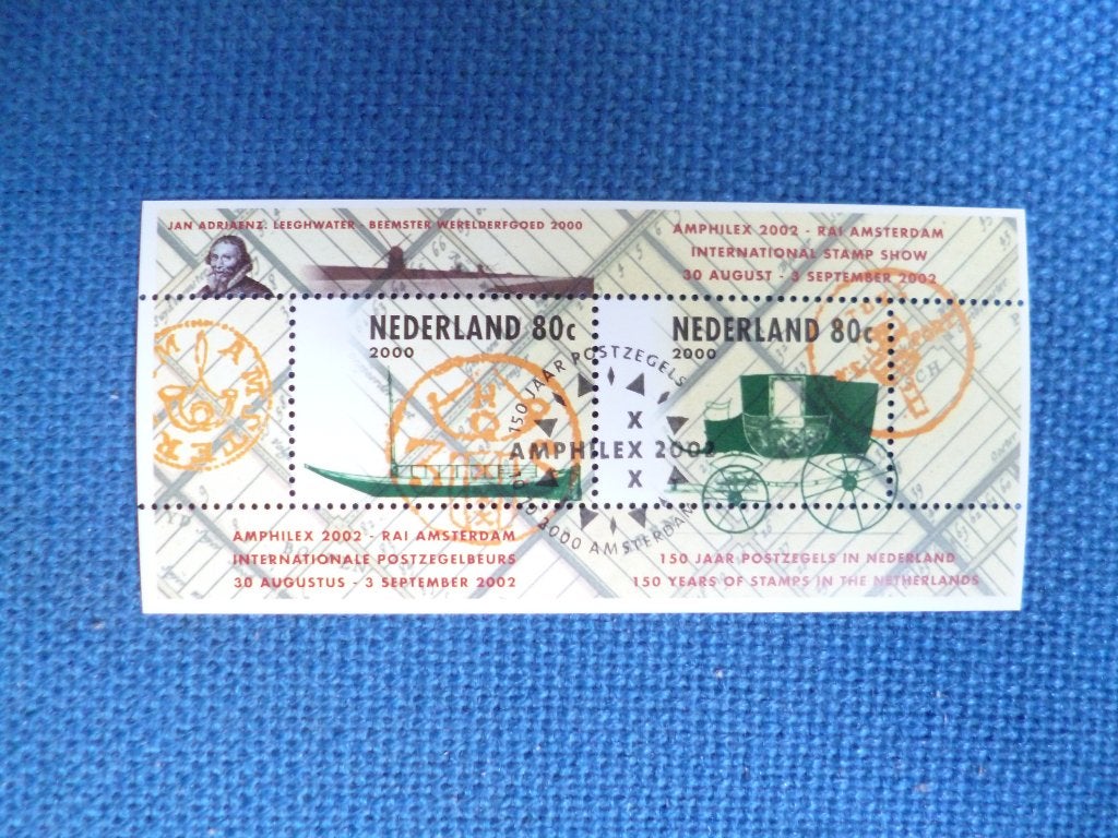 Blok M 235  =150 jaar postzegels in 2000=, Ophalen of Verzenden, Postfris